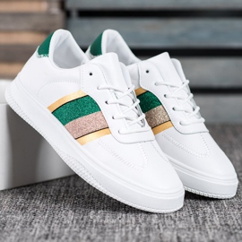 Small Swan Trendiga sportskor vit 1