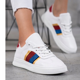 Small Swan Trendiga sportskor vit 1