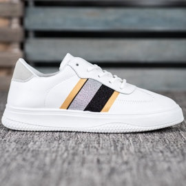 Small Swan Trendiga sportskor vit 2