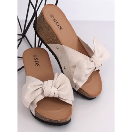 Beige tofflor 7862-KL Beige 2