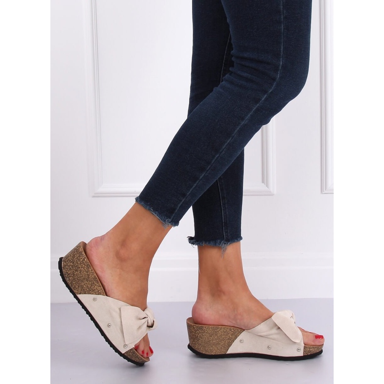 Beige tofflor 7862-KL Beige 1