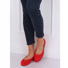 Mjuka röda damballerinor NK17P Röd 2