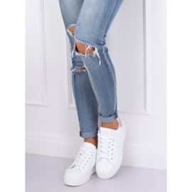 Vita damskor 85-428 VIT / ROSA 1