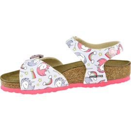 Birkenstock Rio Plain Bfdd Kids 1015620 sandaler rosa 1