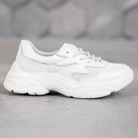 Filippo Läder vita sneakers 2