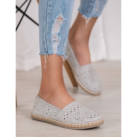 MCKEYLOR Aztec Espadrilles With Aztec Mönster brun grå 1