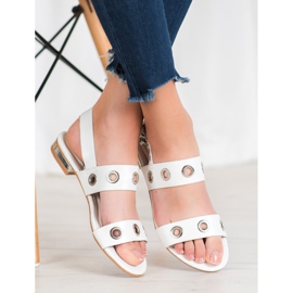 Kylie Casual vita sandaler 1