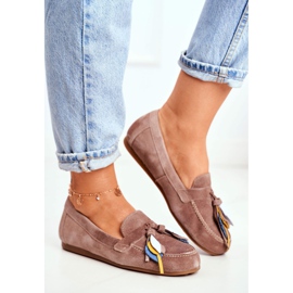 Dam Loafers Maciejka Läder Beige 04494-04 / 00-5 1