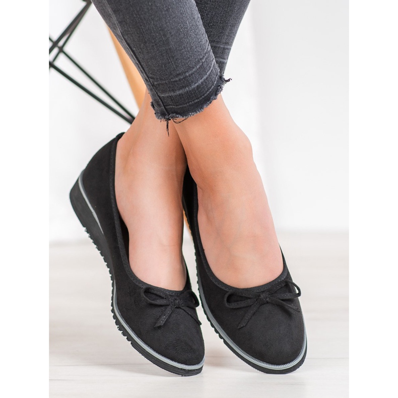 Goodin Ballerina med rosett svart 1