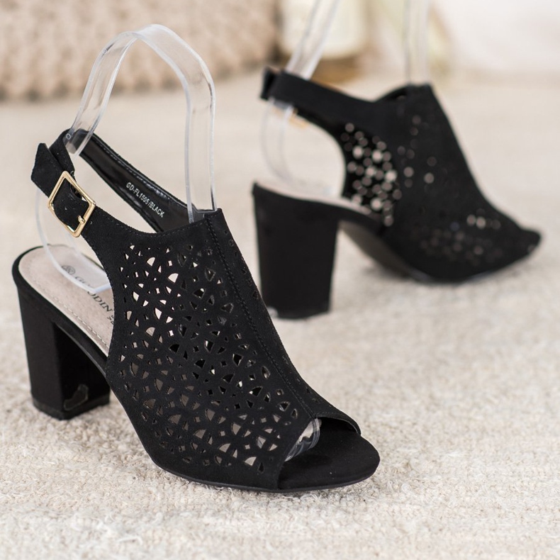 Goodin Sandaler med mocka svart 1