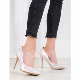 Goodin Eleganta höga klackar beige 2