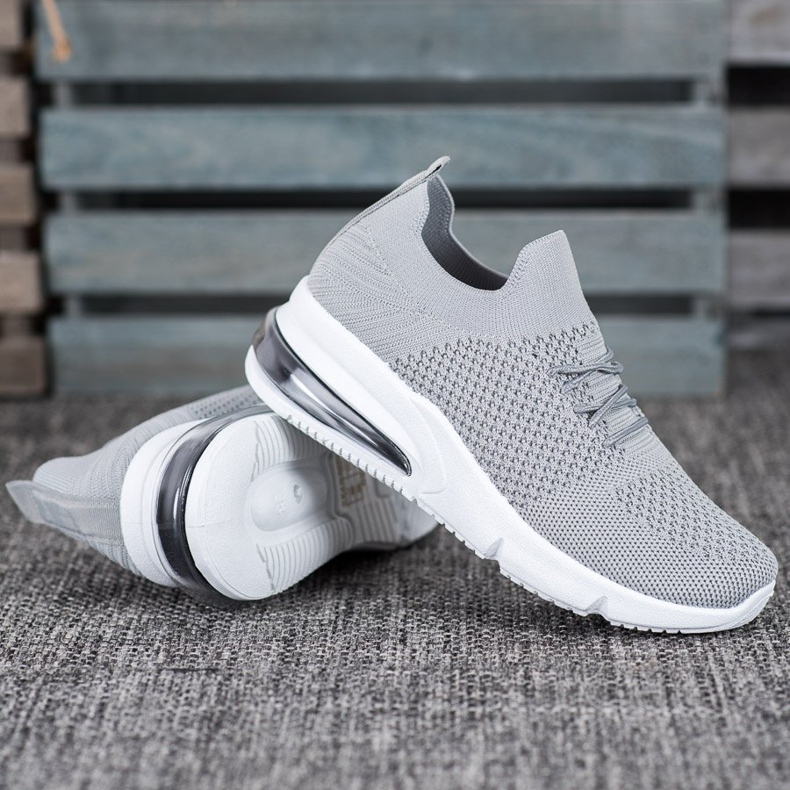 Sweet Shoes Textil sportskor grå 1