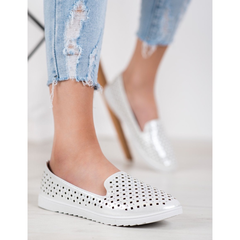 Renda Snygga herrar med kristaller grå 1