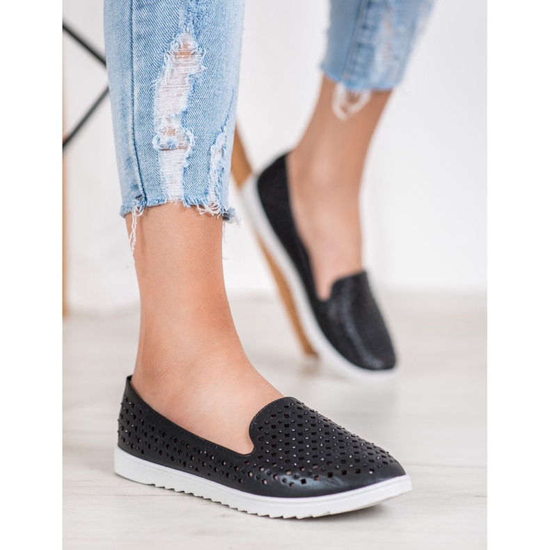 Renda Snygga herrar med kristaller svart 2