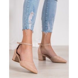 Small Swan Snygga pumpar brun 1