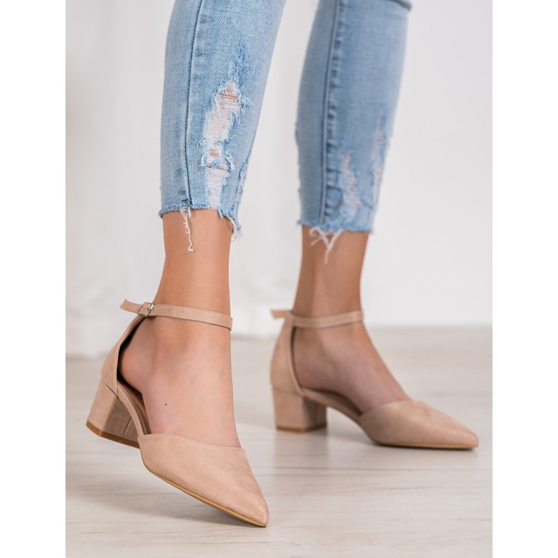 Small Swan Snygga pumpar brun 1