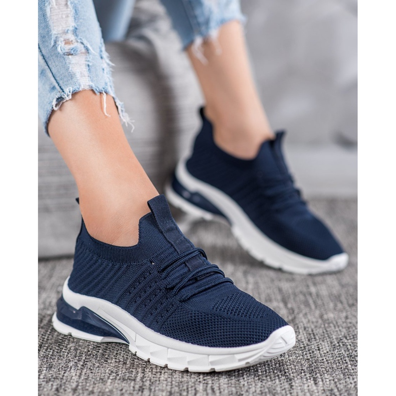 Bella Paris Openwork sneakers blå 1