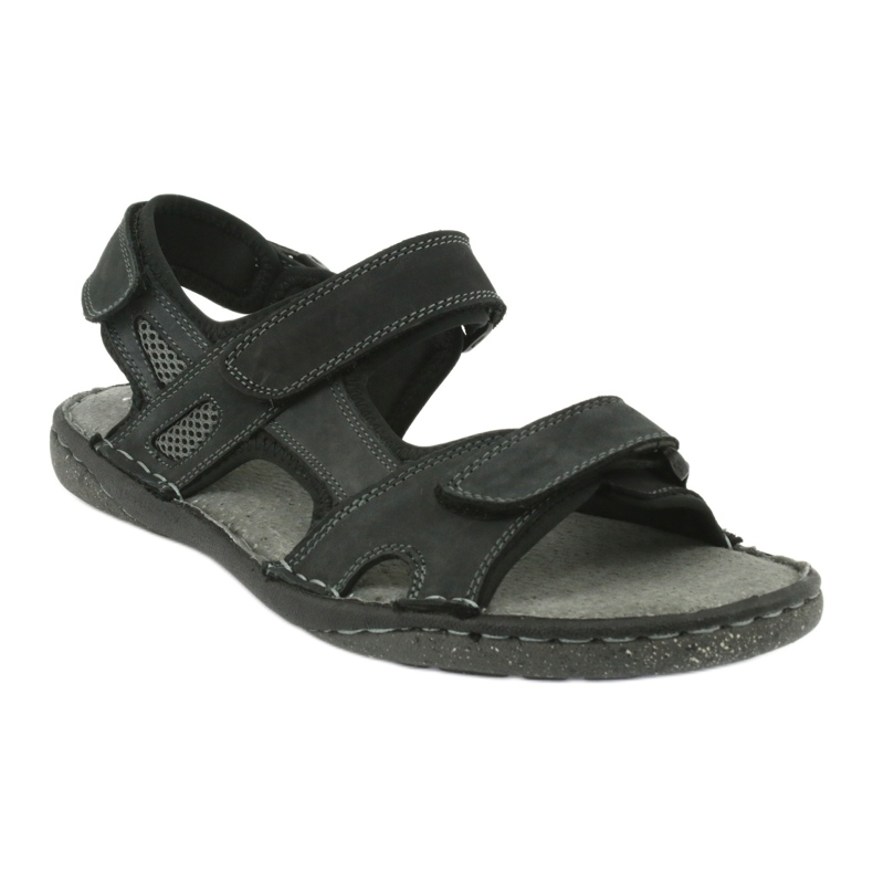 Herrsandaler kardborre American Club CY15 / 20 Dk.Navy marinblå 1