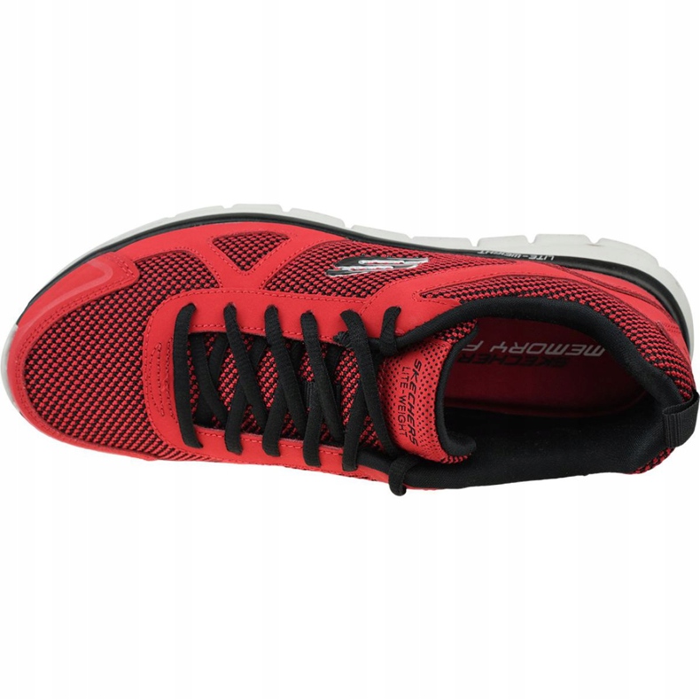 Skechers Track-Bucolo M 52630-RDBK Skor röd 2