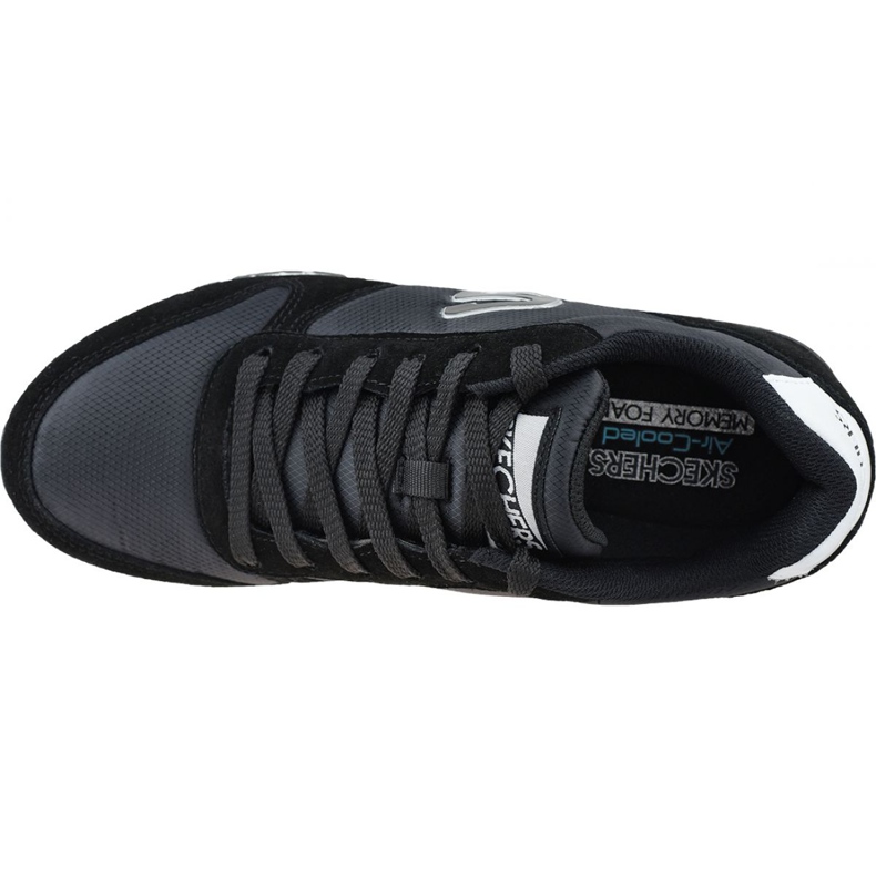 Skechers Sunlite-Waltan M 52384-BLK Skor svart blå 2