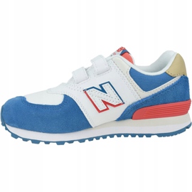 New Balance Jr YV574SCF skor vit blå 1