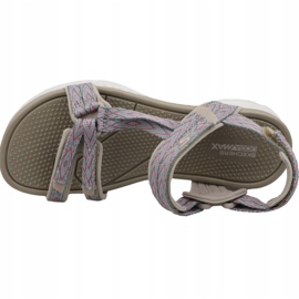 Skechers Go Walk Outdoors W 14644-TPE sandaler beige grå mångfärgad 2