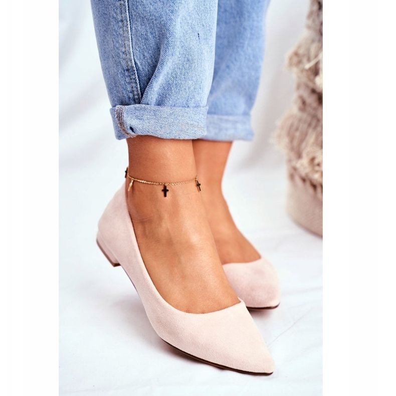 EVE Ballerinor för kvinnor i Spitzmocka Beige Westley 2