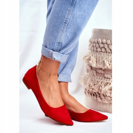 EVE Ballerinor för kvinnor i Spitzmocka Red Westley röd 1