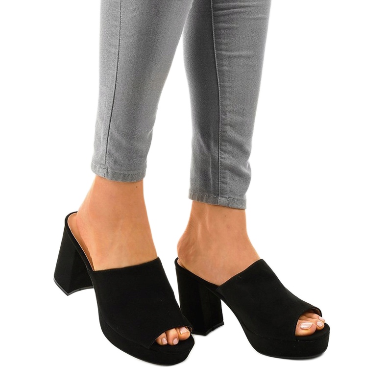 Svart mocka klackar 9R17 1