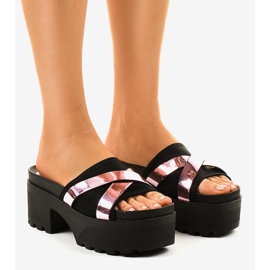 Svarta höga klackar CL-3A309-20 1