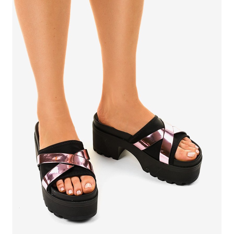 Svarta höga klackar CL-3A309-20 2