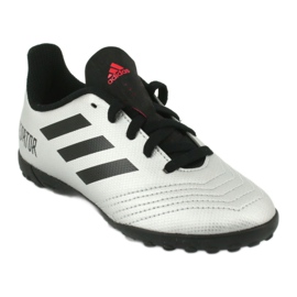 Adidas Predator 19.4 Tf Jr G25825 fotbollsskor silver- 1
