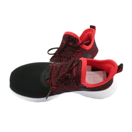 Adidas Lite Racer Rbn Jr F36783 skor svart röd 5