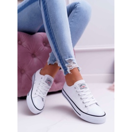 Smith's White låga sneakers för kvinnor vit 2