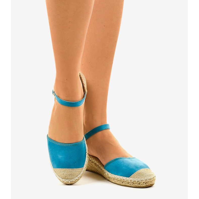 Blå espadriller 3M85-23 1