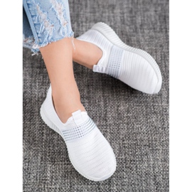 SHELOVET Slip-on sportskor vit 1