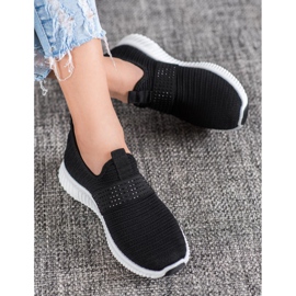 SHELOVET Slip-on sportskor svart 1