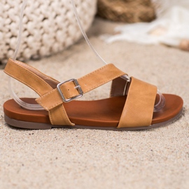 Kylie Klassiska sandaler brun 2