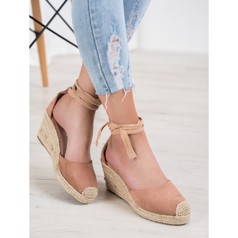 SHELOVET Kil Espadrilles rosa 1
