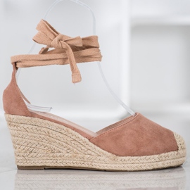 SHELOVET Kil Espadrilles rosa 2