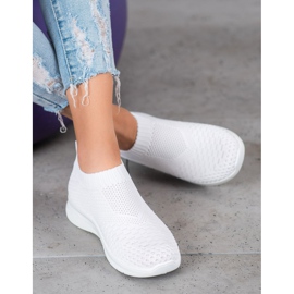 SHELOVET Slip On Sneakers vit 2