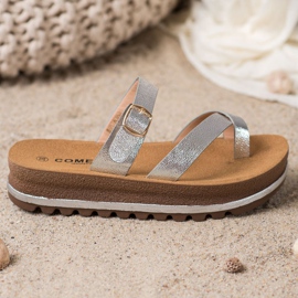 Comer Tofflor På Modeplattformen grå 2