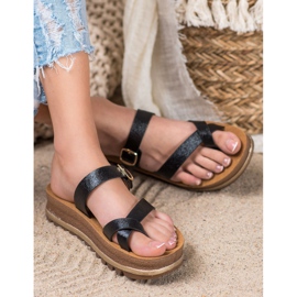 Comer Tofflor På Modeplattformen svart 2