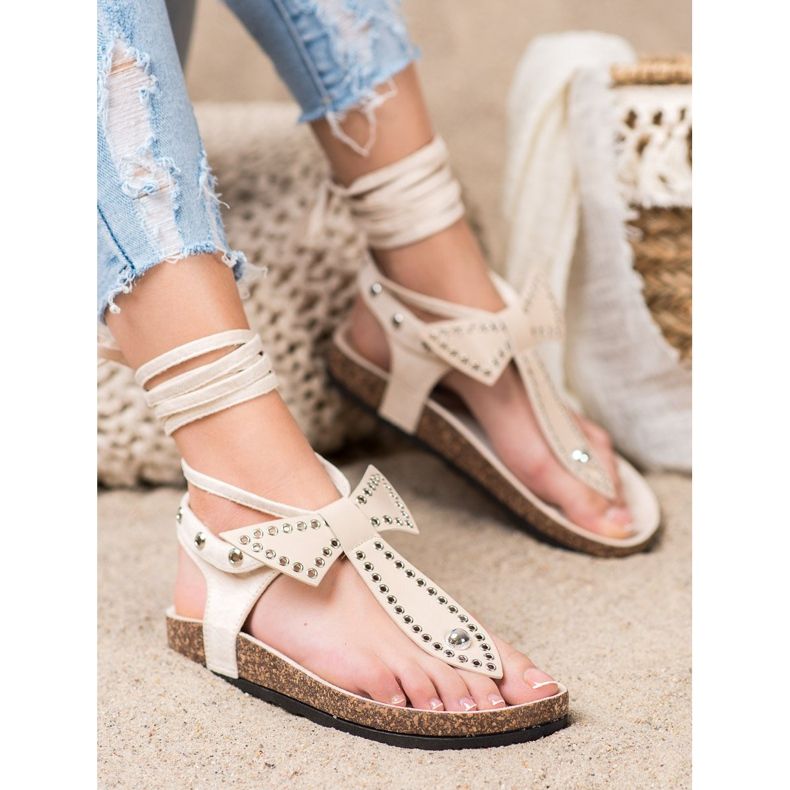 Seastar Slipade sandaler med flip-flops brun 1