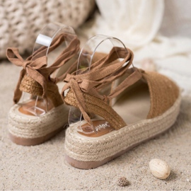 Seastar Knutna Espadrilles -sandaler brun 1