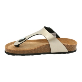 Medicinska tofflor BIOX Gerona guld gyllene 1