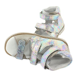 Mazurek Höga förebyggande lädersandaler PLN 291 mångfärgad 4