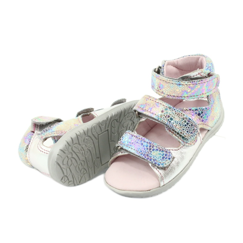 Metallic Girls 'Sandals High Preventive Silver Mazurek 291 silver- 4