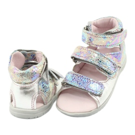 Metallic Girls 'Sandals High Preventive Silver Mazurek 291 silver- 3