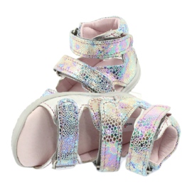 Metallic Girls 'Sandals High Preventive Silver Mazurek 291 silver- 5